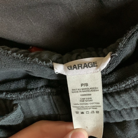 Garage black dragon sweatpants US Small - Picture 2 of 5